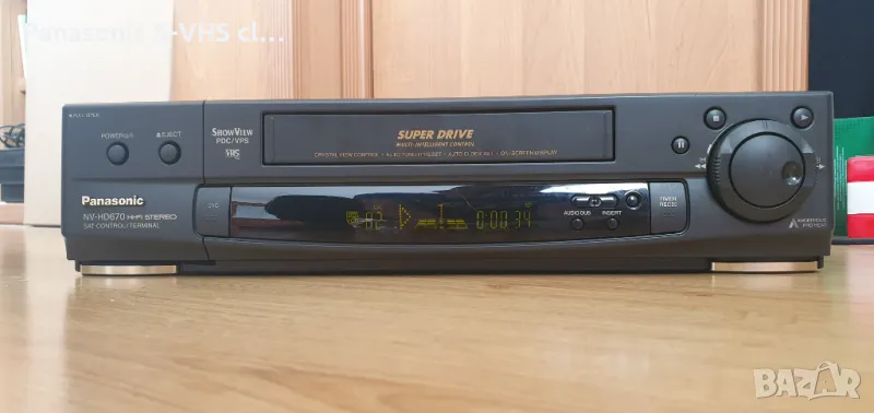 Panasonic NV-HD670 VHS Hi-Fi stereo Sp/Lp, снимка 1