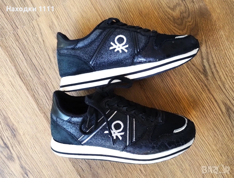 BENETTON Бенетон Готини сникърси маратонки, оригинални, номер 38, перфектни, снимка 1