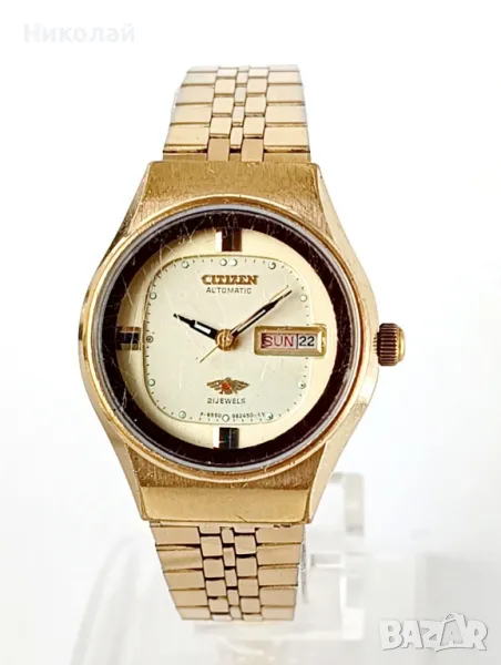 CITIZEN automatic -оригинален дамски часовник, с възможност и за ръчно навиване, снимка 1