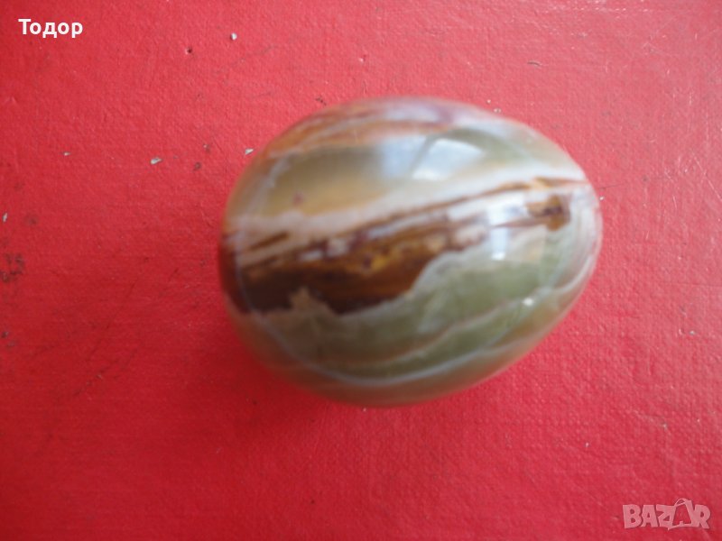 Яйце от полиран камък минерал , снимка 1