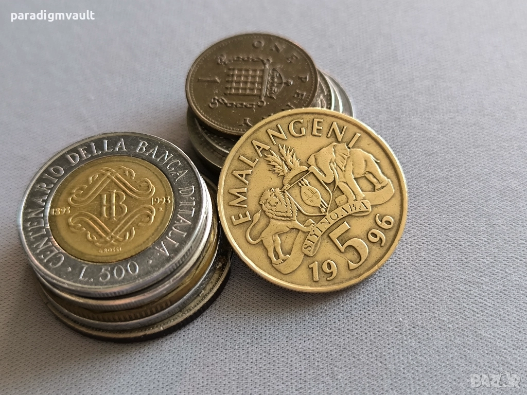 Монета - Свазиленд - 5 емалангени | 1996г., снимка 1