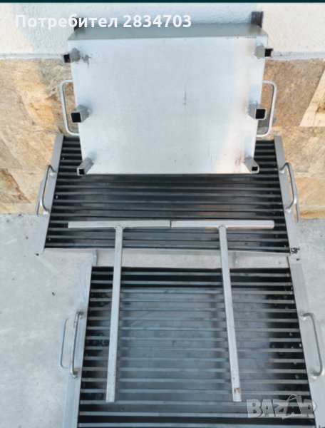 Масивно БАРБЕКЮ на дървени въглища, снимка 1