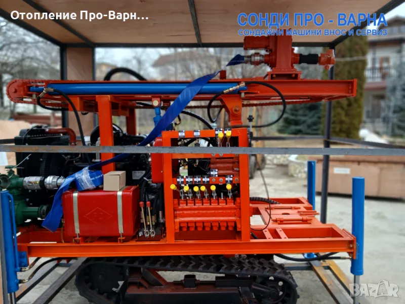 Нова Професионална Самоходна Сондажна машина Track-260CN до 260 метра /сонда за вода/, снимка 1
