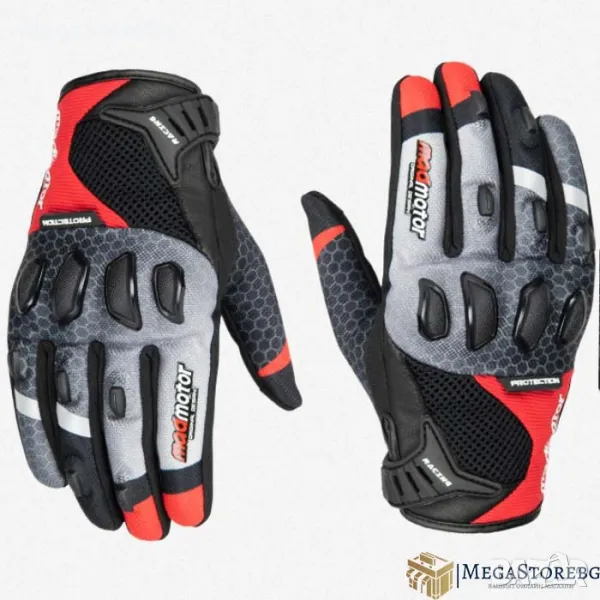 Мото ръкавици PA512 2 БР/К-Т - Червени L, XL, XXL, снимка 1