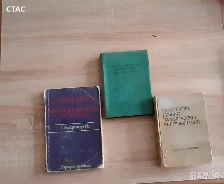 Антикварни правописни речници от1960,1965 и1989гза38лв, снимка 1