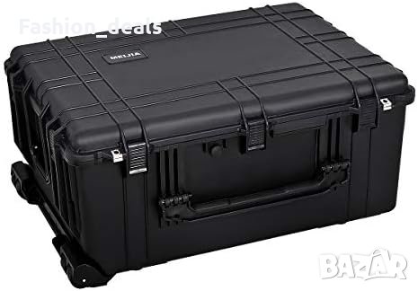 Нов Здрав Водонепроницаем Куфар с Дръжка за Пътуване Черен 31 инча за техника Електроника , снимка 1