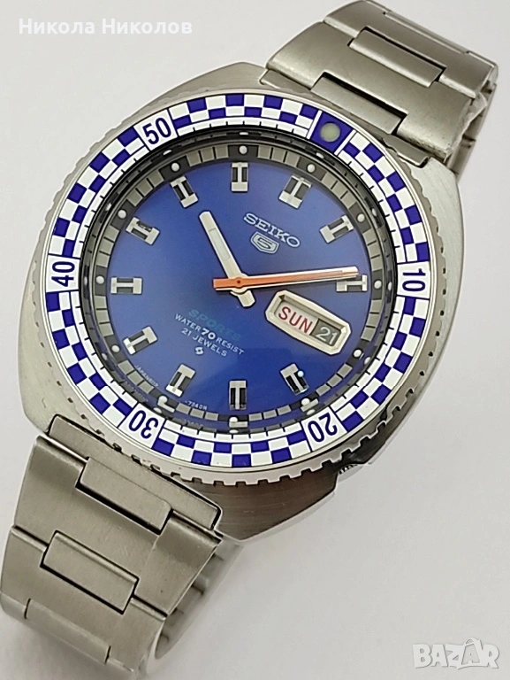 Seiko 5 Sports Rally Diver 6119, снимка 1