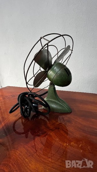 Старинно метално вентилаторче, снимка 1