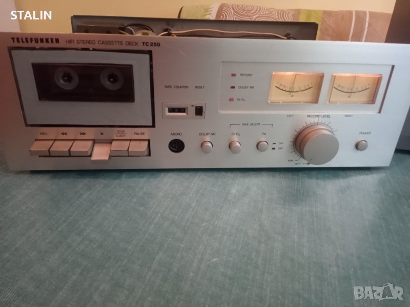 Касетен Дек Телефункен Telefunken TC 250 HIFI, снимка 1