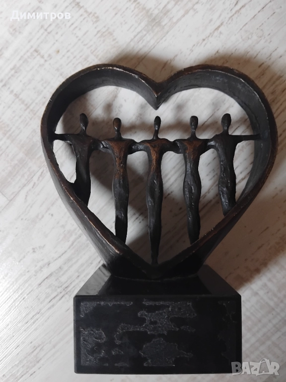 Бронзова пластика, снимка 1