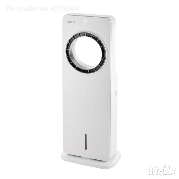 Мобилен охладител Muhler MC-4000, 65W, безвитлов, LED, 4 л, таймер, снимка 1