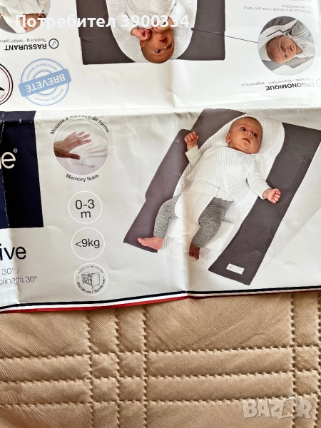 Антирефлуксна възглавница с 30° наклон, снимка 1