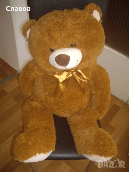 Голям почти нов плюшен мечок, снимка 1