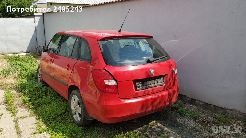 Skoda Fabia 1.4TDI/ Шкода Фабия 1.4ТДИ НА ЧАСТИ , снимка 1