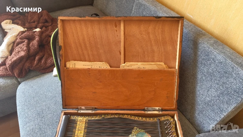 Немска Цитра 51 струни, снимка 1