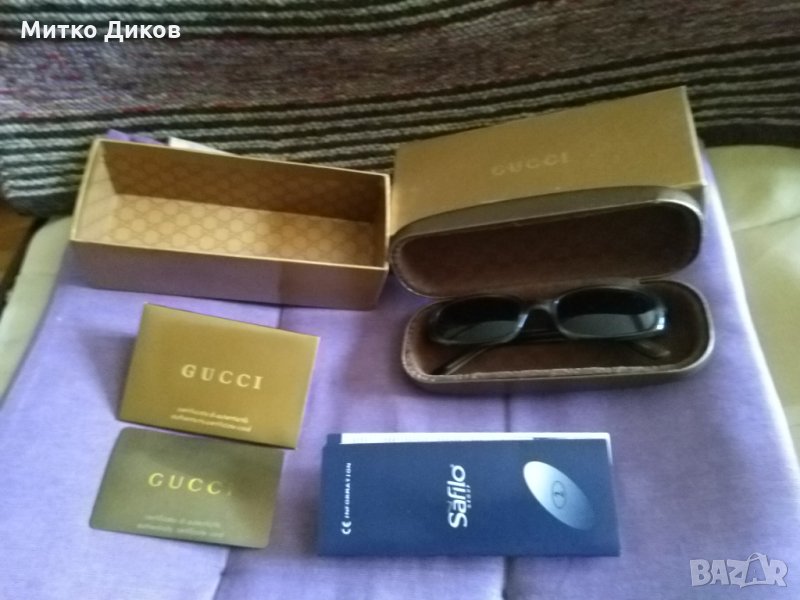 Слънчеви очила Cucci оригинални -кутия-кърпичка -сертификат, снимка 1