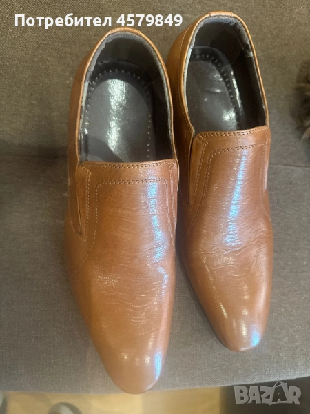 Мъжки обувки ест. кожа 40 номер, снимка 1