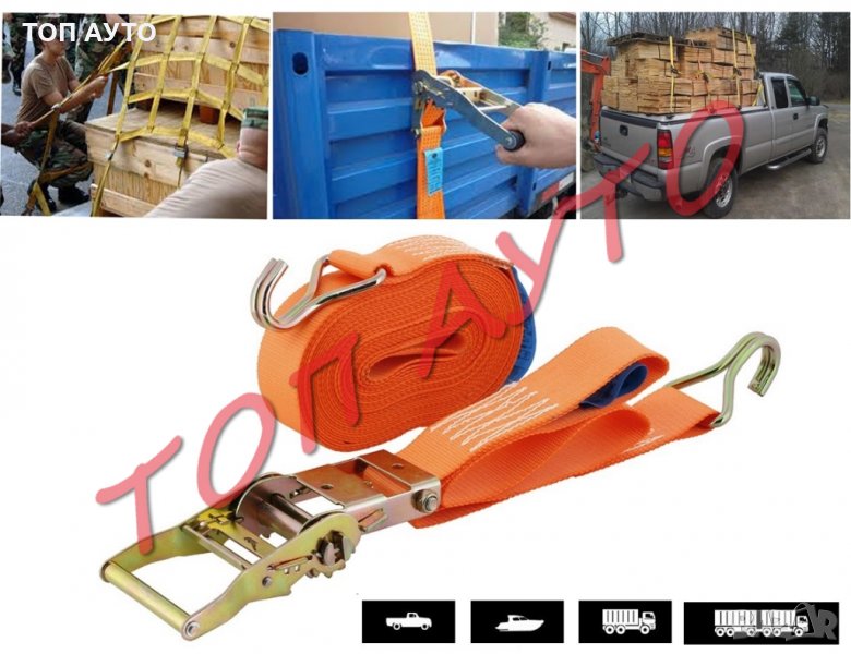 Укрепващ Колан С Тресчотка 1т/4м или 2т/6м, снимка 1