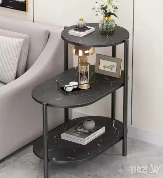 Тристепенен рафт за  съхранение Размери: 65х46х78 см;, снимка 1