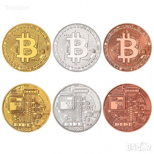 Биткойн монета / Bitcoin ( BTC ), снимка 1