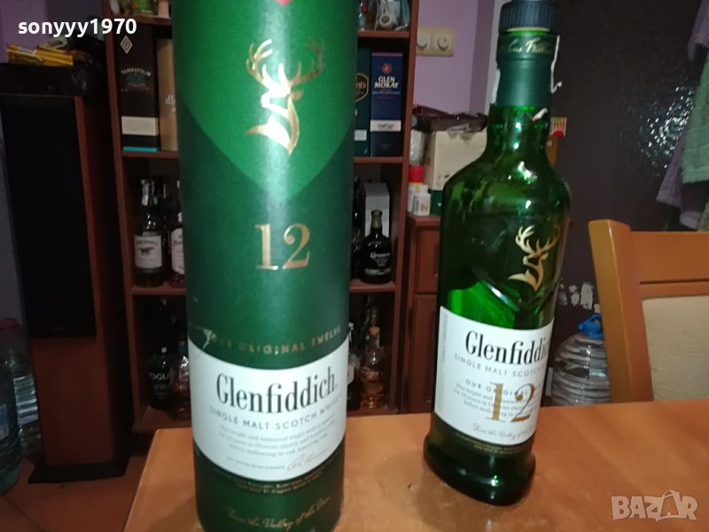 GLENFIDDICH 12-ПРАЗНО ШИШЕ И КУТИЯ 2807221146, снимка 1