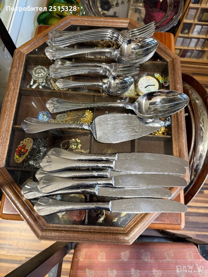 комплект прибори 32части  wmf cromargan, снимка 1