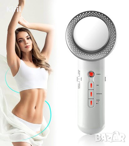 Ултразвуков Антицелулитен Масажор 3 в 1 EMS, снимка 1