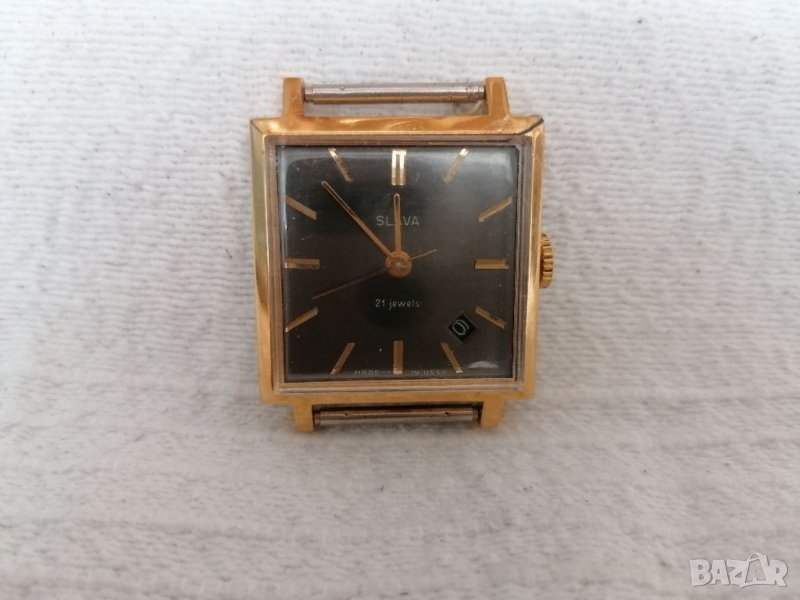 Колекционерски часовник СЛАВА КВАДРАТ AU 20 , снимка 1