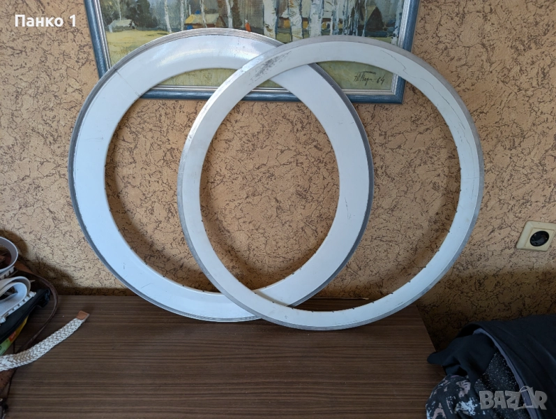 Дълбок Профил Бели Шини за Fixie, снимка 1