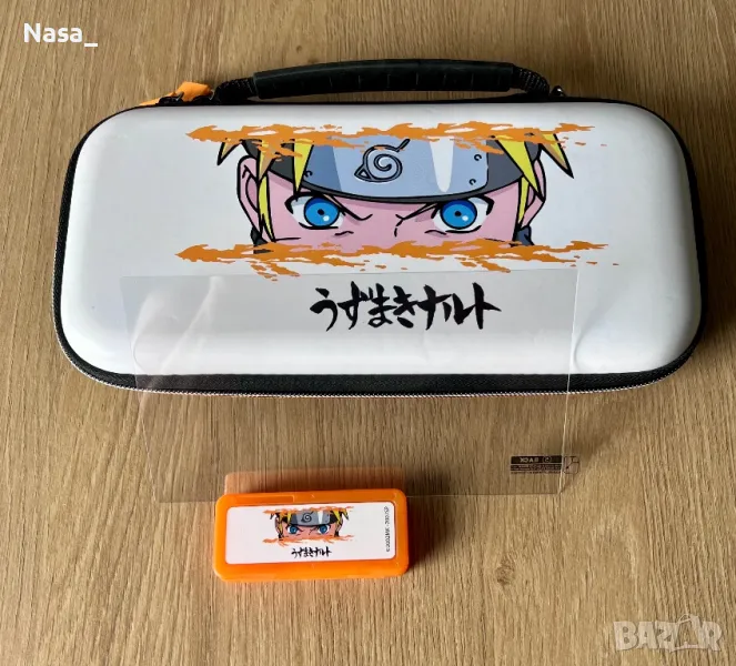 Калъф Konix Mythics , Naruto Nintendo Switch+протектор+тапички, снимка 1