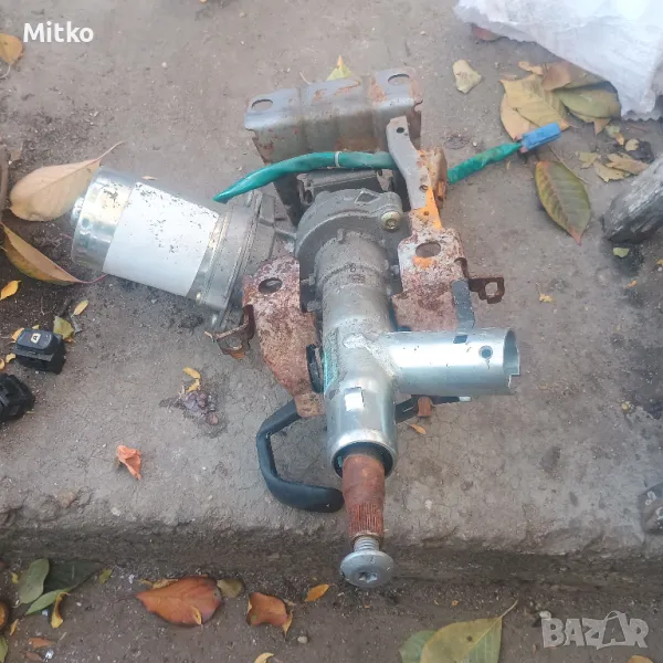 Кормилен Прът + Мотор За Рено Клио 2 2003г / Renault Clio 2 2003y, снимка 1