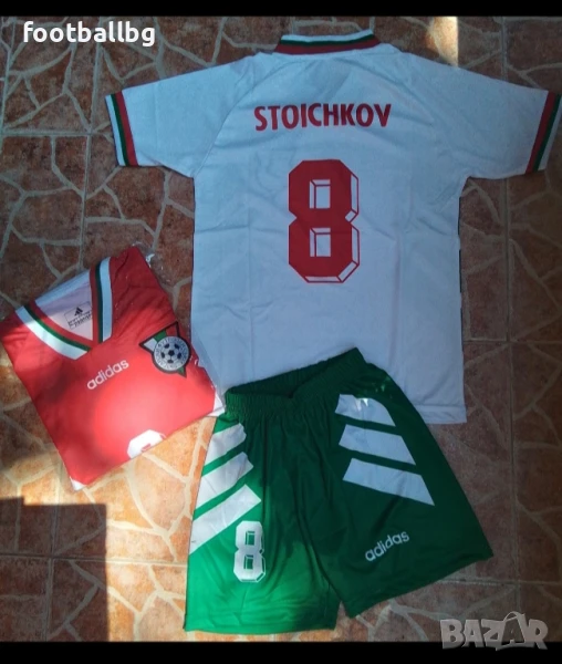 STOICHKOV 8 ❤️⚽️ детско юношески футболни екипи 🇧🇬🇧🇬 БЪЛГАРИЯ , снимка 1