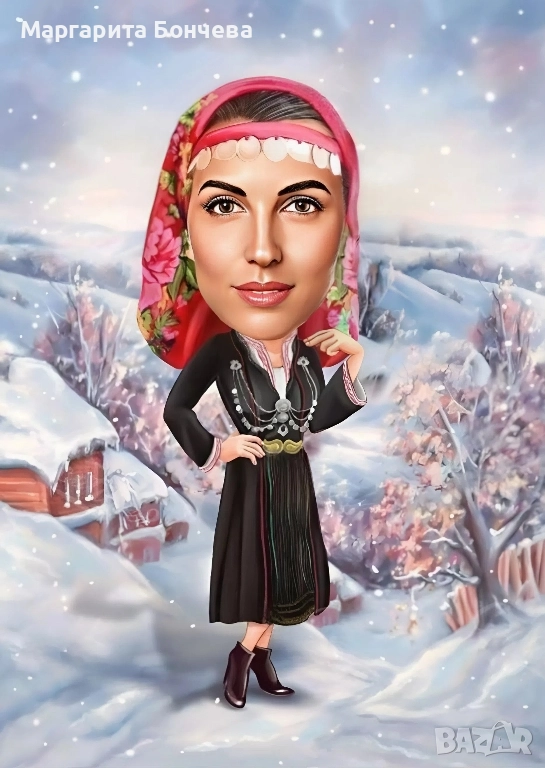 Дигитална карикатура, снимка 1