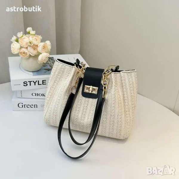 Сламена чанта, снимка 1