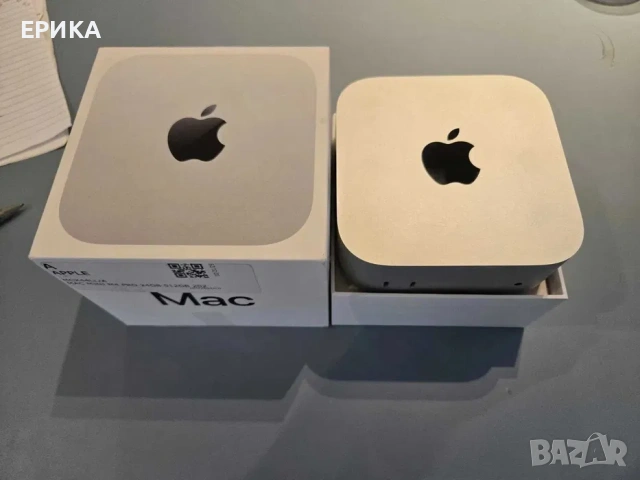 Настолен компютър Apple - Mac mini, M4 10C/10C, 16GB/256GB