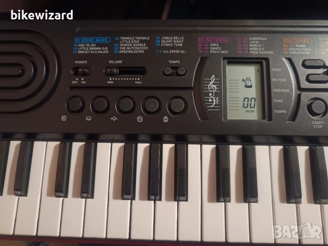 CASIO SA-78 синтезатор НОВ С ПРОБЛЕМ, снимка 4 - Синтезатори - 52217834