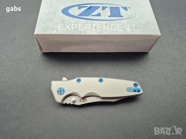 Сгъваем нож ZERO TOLERANCE ZT0392, снимка 4 - Ножове - 52454962