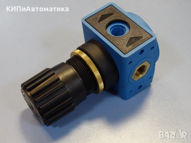 пневматичен регулатор Festo LR-1/4-S-O-B 15 0047 Pneumatic Pressure Regulator 0-10Bar, снимка 2 - Резервни части за машини - 53151584