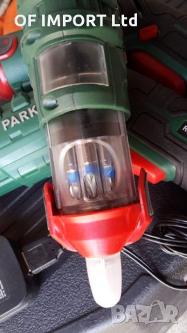 ПРОМОЦИЯ Винтоверт с Вграден Барабан за Смяна на Битове PARKSIDE, снимка 5 - Винтоверти - 34355262