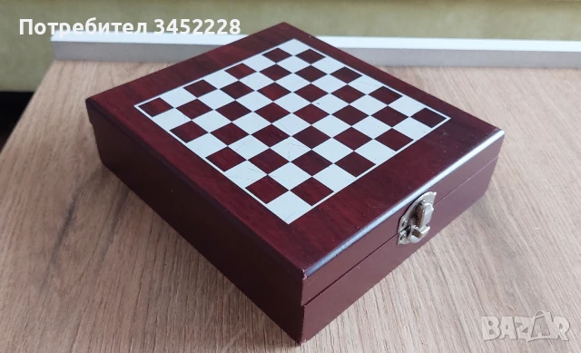 шах кутия дървена за ценители , снимка 2 - Шах и табла - 50829812