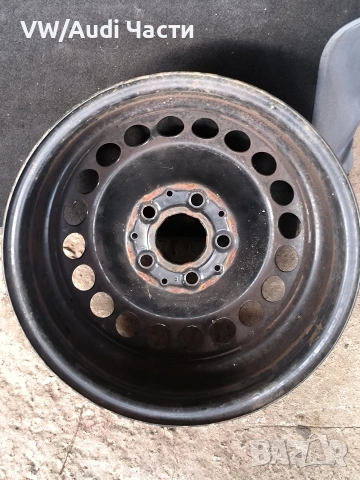 Оригинална желязна джанта 5x112 R15 за Мерцедес Mercedes Benz , снимка 2 - Гуми и джанти - 53162142