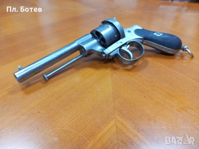 Стар голям револвер/пистолет , снимка 8 - Антикварни и старинни предмети - 44392181