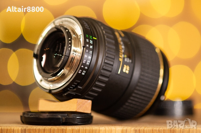 AF Tokina 100mm f/2.8D Macro обектив Никон, снимка 2 - Обективи и филтри - 52344003