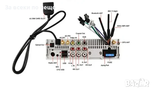 9-инчова мултимедия за HONDA Fit / Jazz (2008–2013) + Подарък камера, снимка 5 - Аксесоари и консумативи - 51115799