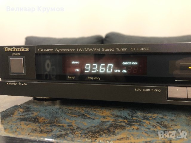 Тунер Technics st-g450l, снимка 5 - Ресийвъри, усилватели, смесителни пултове - 42374941