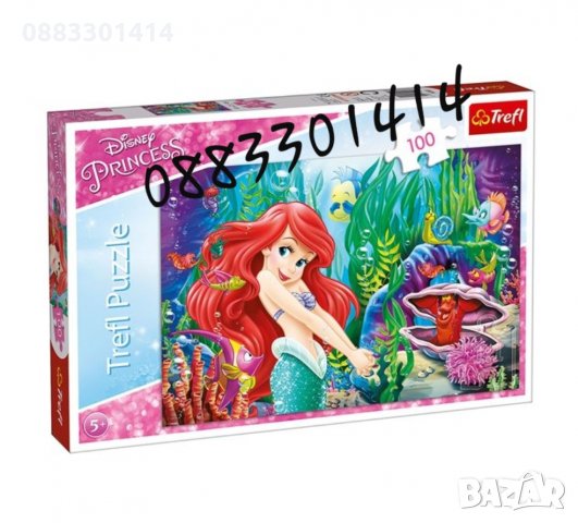 Пъзел Пепа Пиг Пес Патрул Спайдермен Замръзналото кралство Ариел , снимка 5 - Образователни игри - 29702915