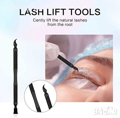 Нов комплект за домашно повдигане на мигли Полутрайно извиване Красота, снимка 5 - Други - 40647737