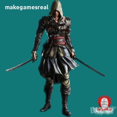 Екшън фигура Assassin`s Creed IV - Black Flag, снимка 2 - Аксесоари - 39841166