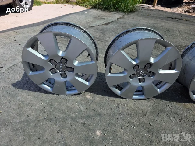 оригинални джанти за Audi Q7 5х130-7.5Jx18, снимка 3 - Гуми и джанти - 55879178