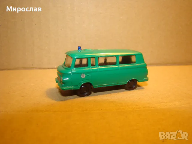 H0 1/87 BARKAS БАРКАС МОДЕЛ КОЛИЧКА ИГРАЧКА